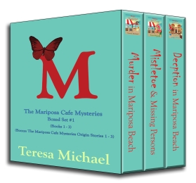 Mariposa Cafe Mystery Series Boxed Set (Books 1-3)